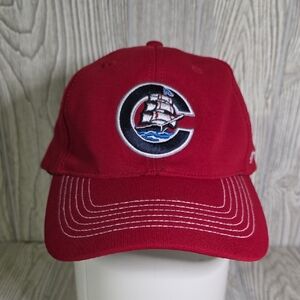 47 Closer Stretch Fit Red Columbus Clippers Baseball Hat Size Small-Mediium